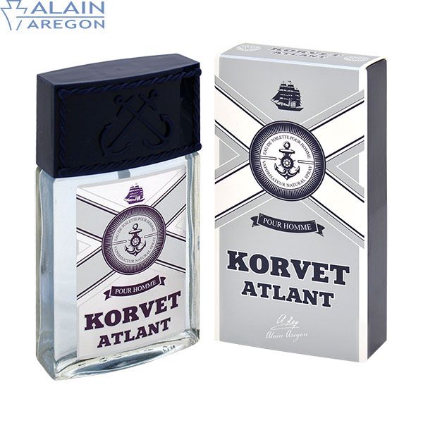 Туалетная вода Korvet ATLANT, муж. 100 мл.