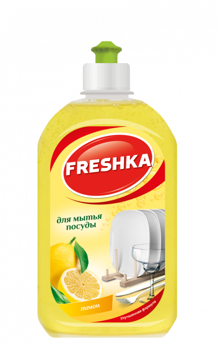 Фрешка Средство для мытья посуды Лимон, 500г