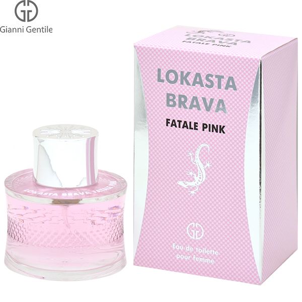 Туалетная вода LOKASTA BRAVA FATALE PINK, жен. 95 мл.