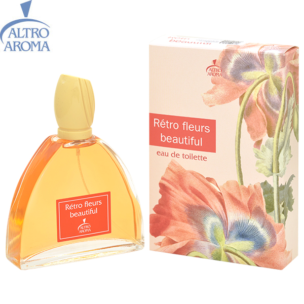 Туалетная вода RETRO FLEURS BEAUTIFUL, жен. 90 мл.