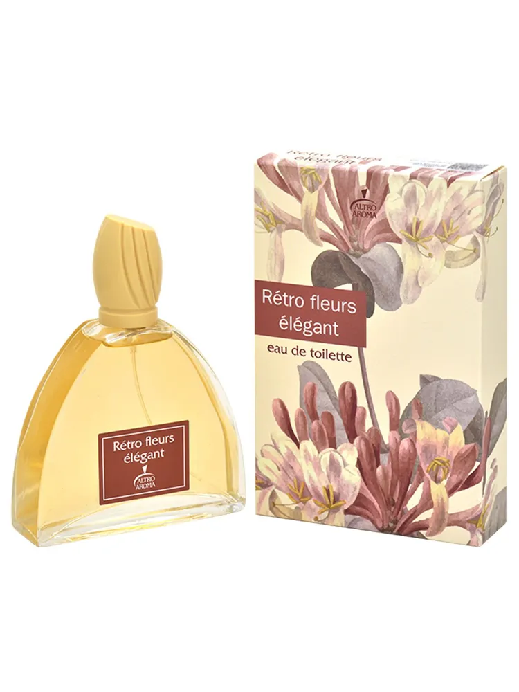 Туалетная вода RETRO FLEURS ELEGANT, жен. 90 мл.