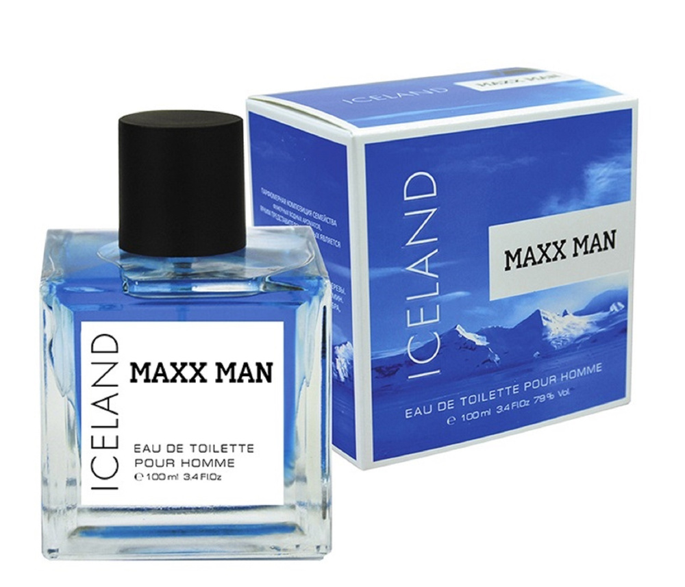 Туалетная вода Maxx Man Iceland, муж. 100 ml