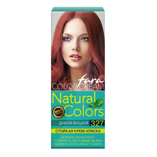 №327 Дикая вишня Краска для волос FARA Natural Colors