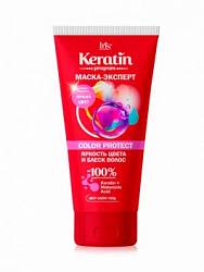 Маска-эксперт  COLOR PROTECT серии Keratin program  Iris cosmetic, 180 мл.