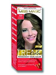 Стойкая краска для волос "Miss Magic" TREND COLORS 709 лесной орех