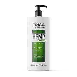 Шампунь для роста волос Hemp therapy ORGANIC EPICA Professional, 1000 мл. 