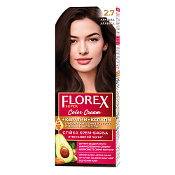 2.7 арабика Крем-краска д/волос Florex Super Кератин