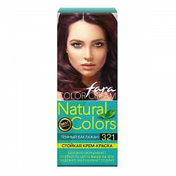 №321 Темный баклажан Краска для волос FARA Natural Colors