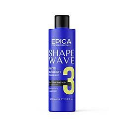 Перманент для осветлённых волос 3 Shape wave EPICA Professional, 400 мл. 