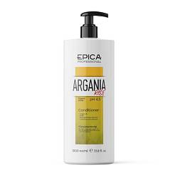 Кондиционер для придания блеска волосам с маслом арганы Argania Rise ORGANIC EPICA Professional, 1000 мл. 