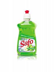 Гель для мытья посуды Зеленое яблоко SAFO Iris cosmetic, 500 мл.