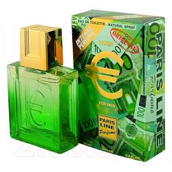 Туалетная вода EURO INTENSE PERFUME, муж. 100 мл