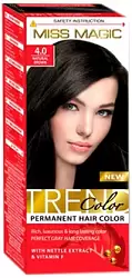  Стойкая краска для волос "Miss Magic" TREND COLORS 4.0 натуральный коричневый
