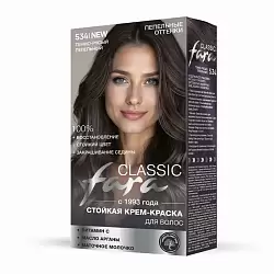 №534 Темно-русый пепельный краска д/волос FARA Classic 