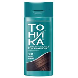 3.01 Горький шоколад Оттеночный бальзам Тоника с эффектом биоламинирования, 150 мл.