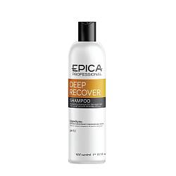 Шампунь для восстановления повреждённых волос Deep Recover EPICA Professional, 300 мл. 