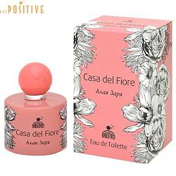 Туалетная вода Casa del Fiore Алая заря, жен. 70 мл.