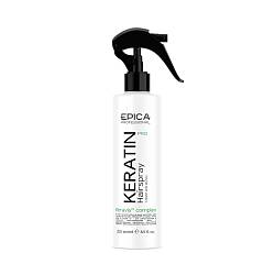Спрей для реконструкции и глубокого восстановления волос Keratin PRO EPICA Professional, 250 мл. 